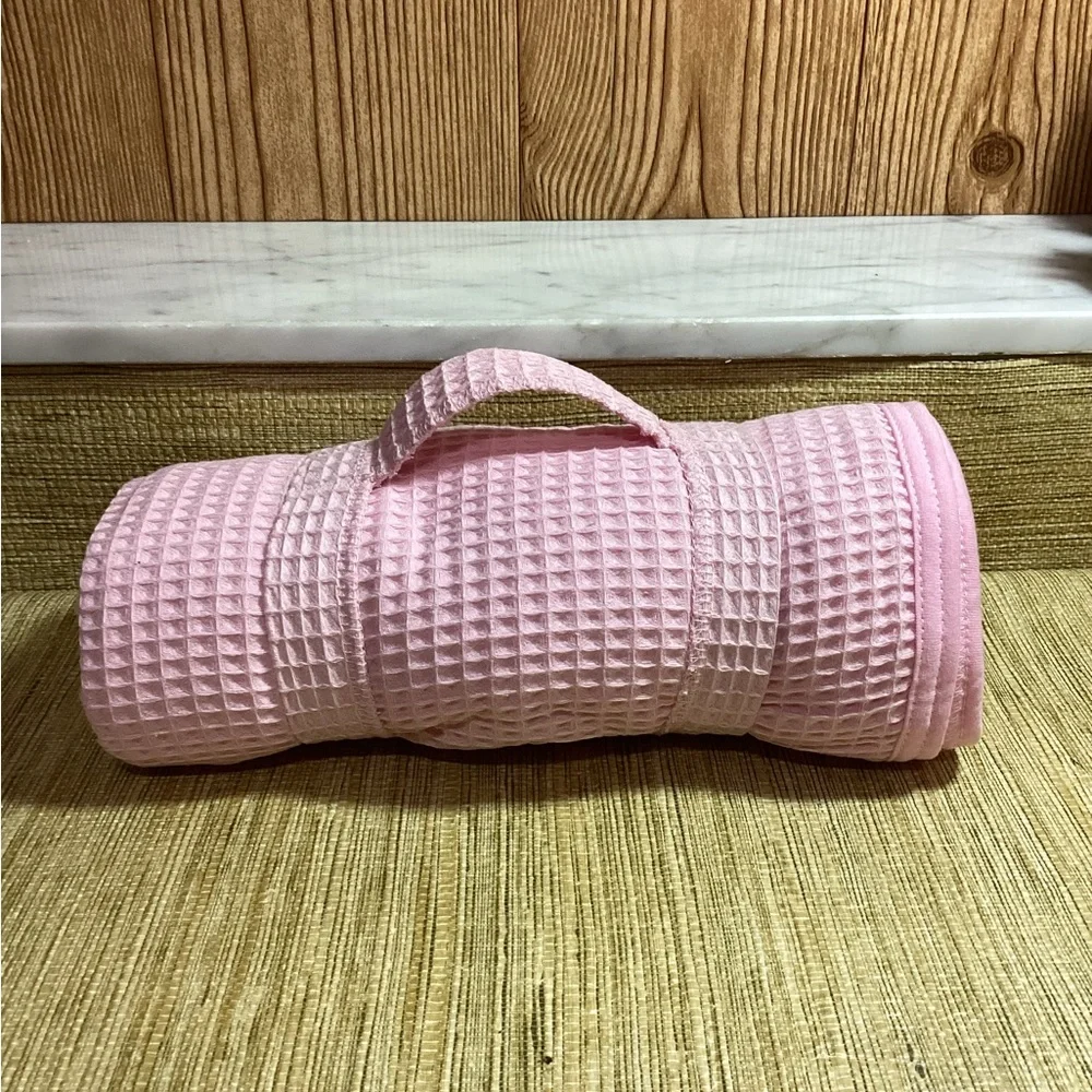 Ponderbrats 60% Cotton 2 sided  Pink Towel 38”x 29”